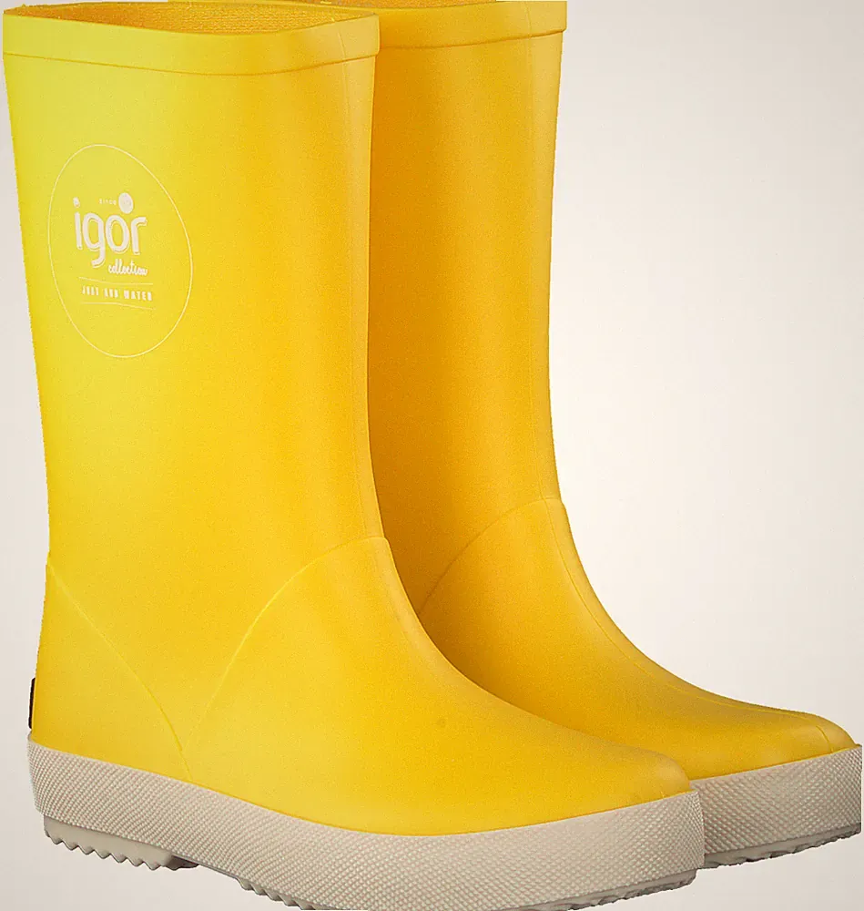 GELBE IGOR REGENSTIEFEL SPLASH NAUTICO GUMMISTIEFEL GR 26