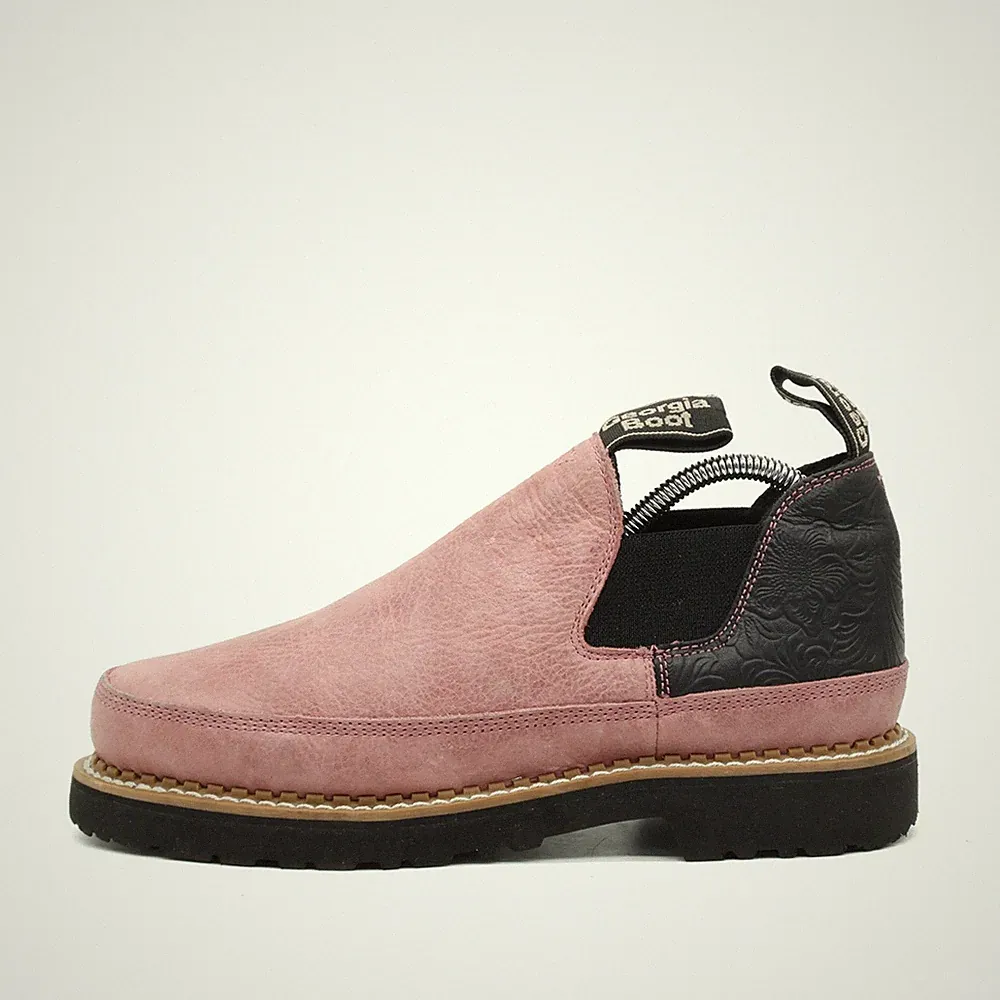 Georgia Boot Damen 3" Romeo Pink Stiefelette Rosa Leder Chelsea Boots EU 39.5