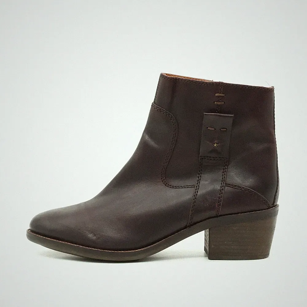 Geox Damen D34L4D Stiefelette Braun Leder Respira Stiefeletten EU 38.5