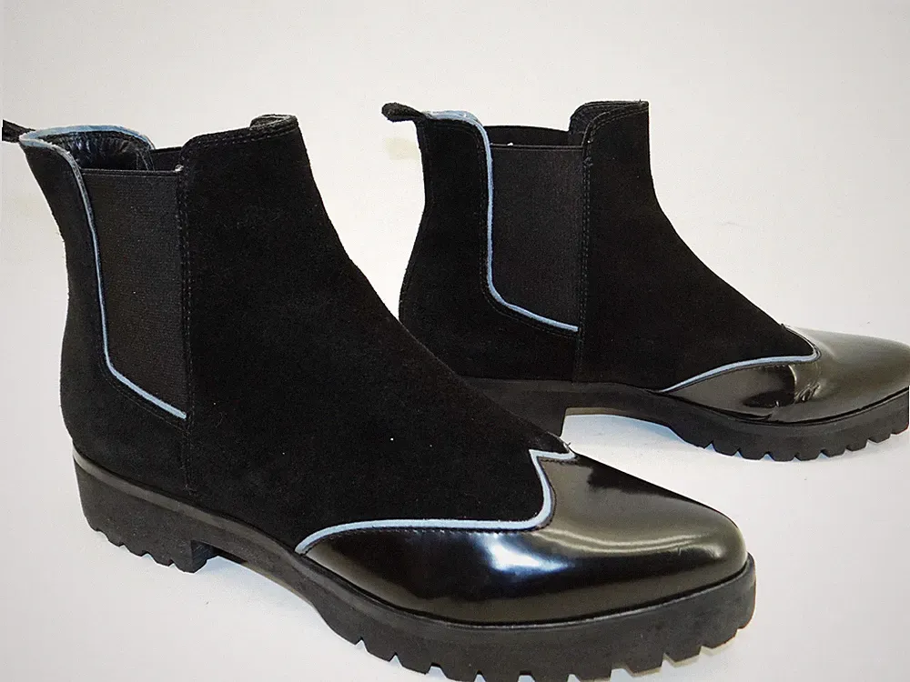 Geox Respira Chelsea Boots Stiefel Stiefeletten Winterboots Damen Leder Gr.38,5