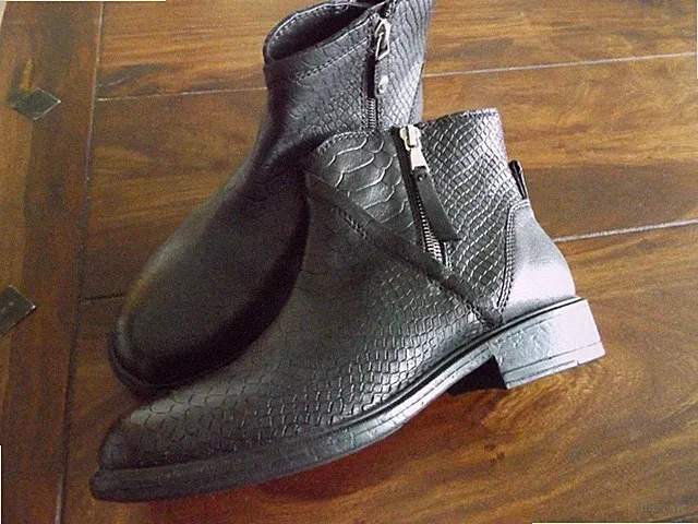 GEOX Respira , Stiefeletten,Gr38,Leder,Schwarz,NEU!!!
