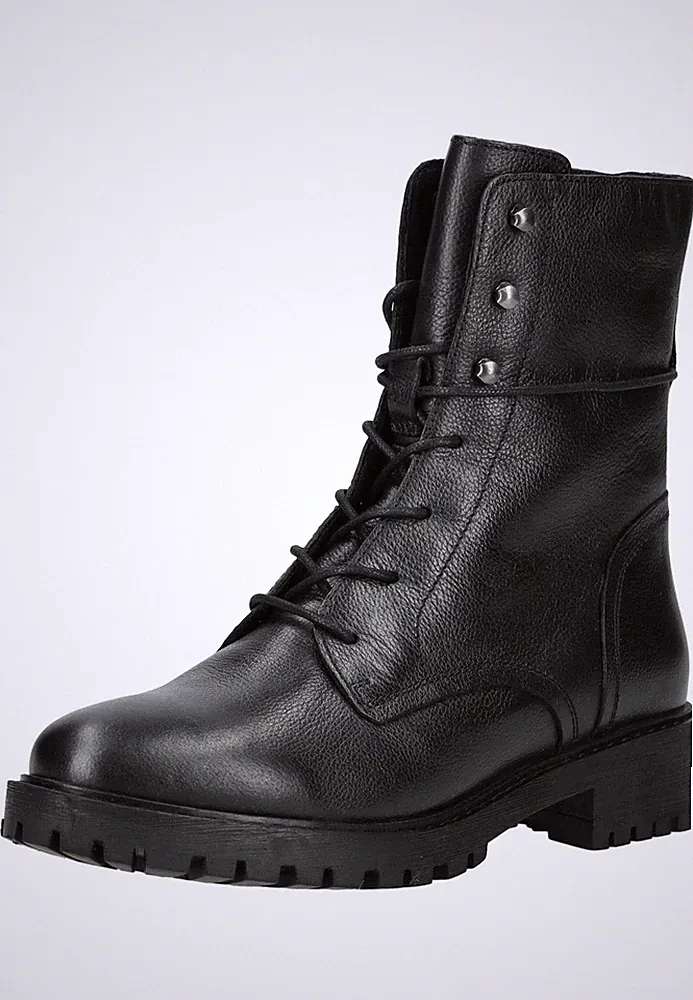 Geox Stiefelette Echtleder Schnürsenkel NEU - A-Ware