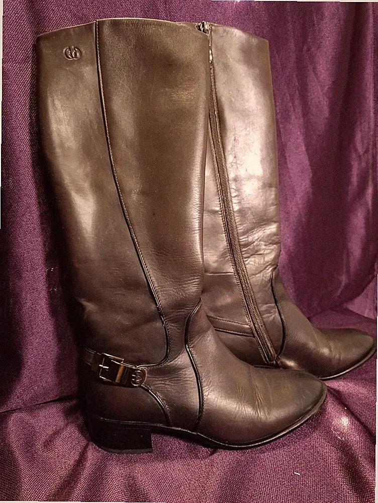 Gerry Weber Josef Seibel Stiefel Dany dunkelbraun braun Leder Gr. 37