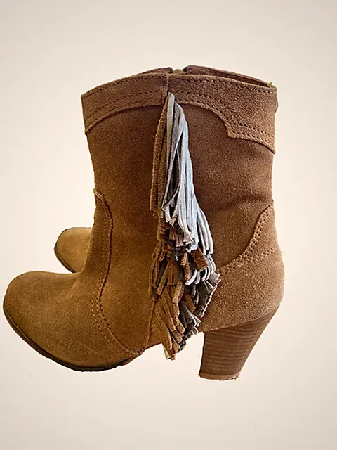 Gioseppo Lederstiefelette, braun, Größe 40