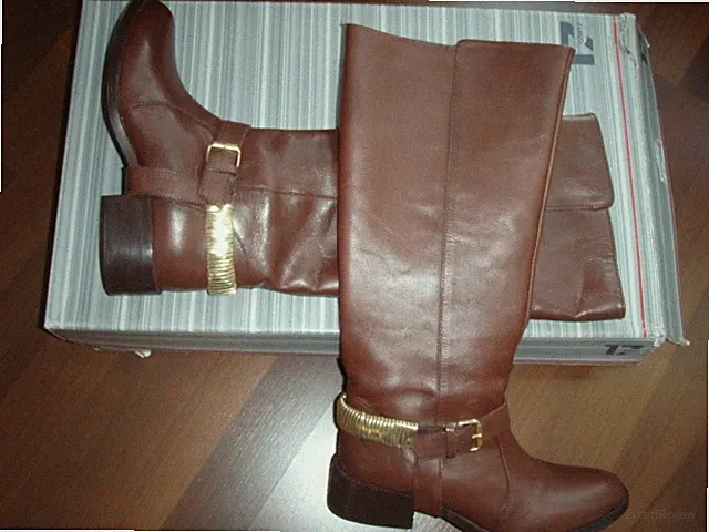 GÖRTZ 17 Leder Boots Stiefel dg 37 eSpRiT Gold Schlüpf Reit Stiefel NP 130€ NEW