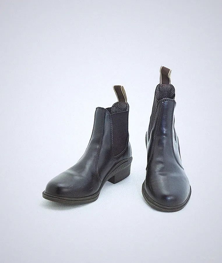 Goldhorse Damen Chelsea-Stiefeletten aus Leder dunkelbraun, Gr. 37, sehr gut