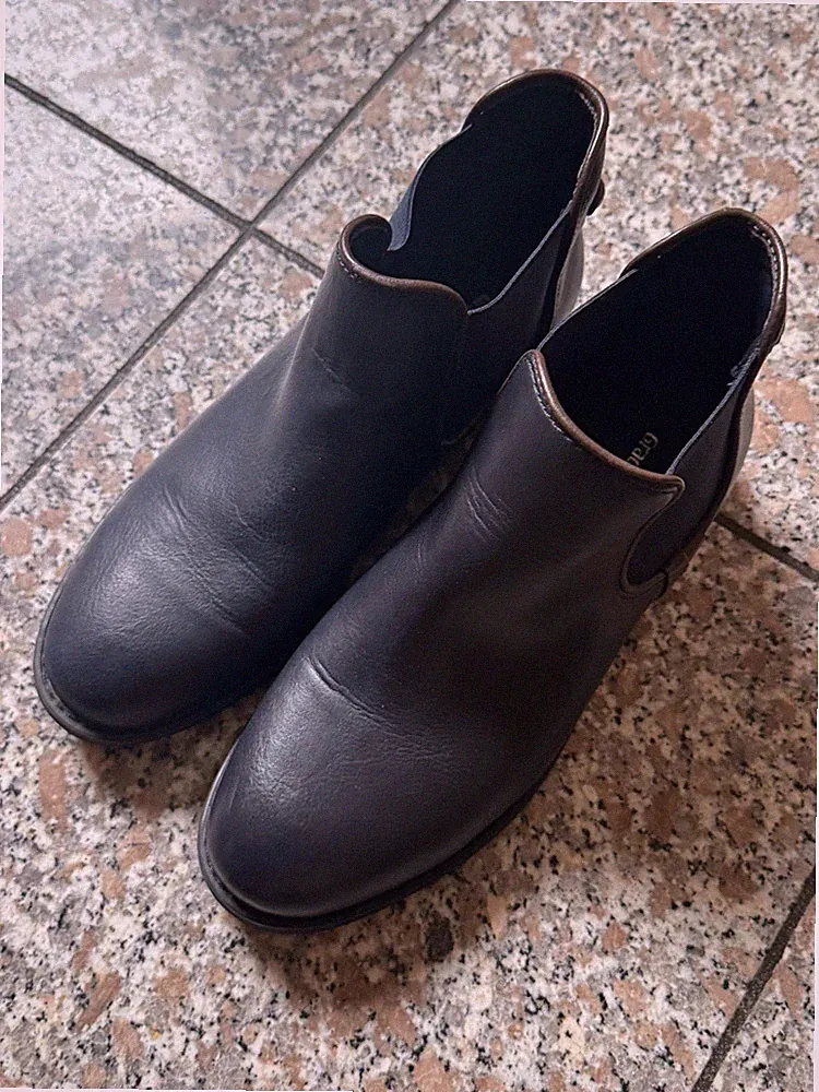 Graceland Damen Schuhe Boots in Gr. 36 blau schwarz Stiefeletten Büro Arbeit