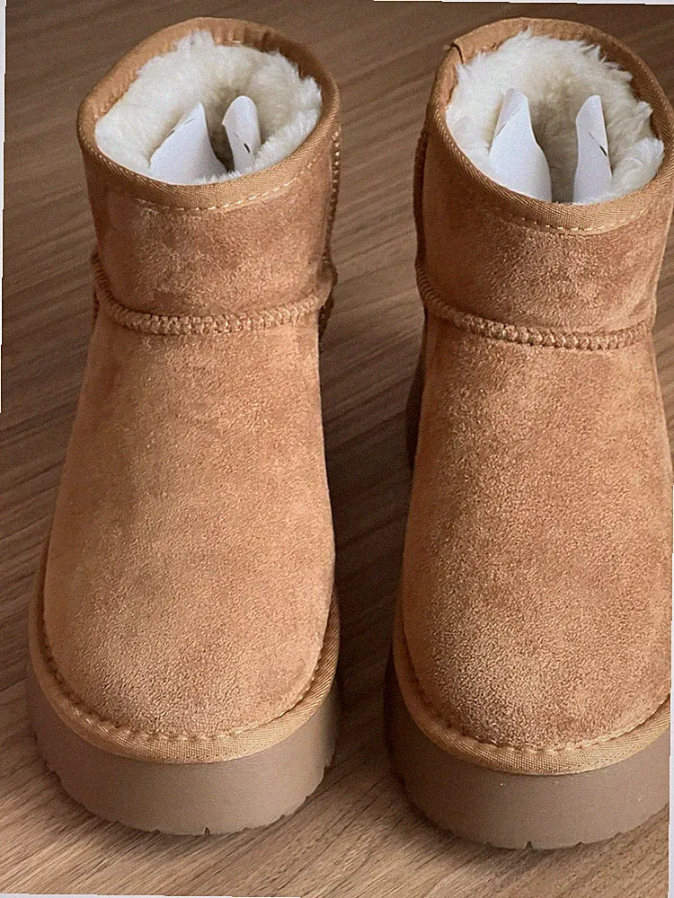 GRACELAND Damen Stiefelette Typ UGG Kunstleder Größe 37 Neu