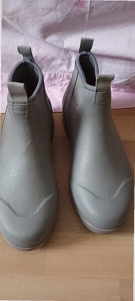 grauen Damen-Chelsea-Gummistiefel Gr. 41
