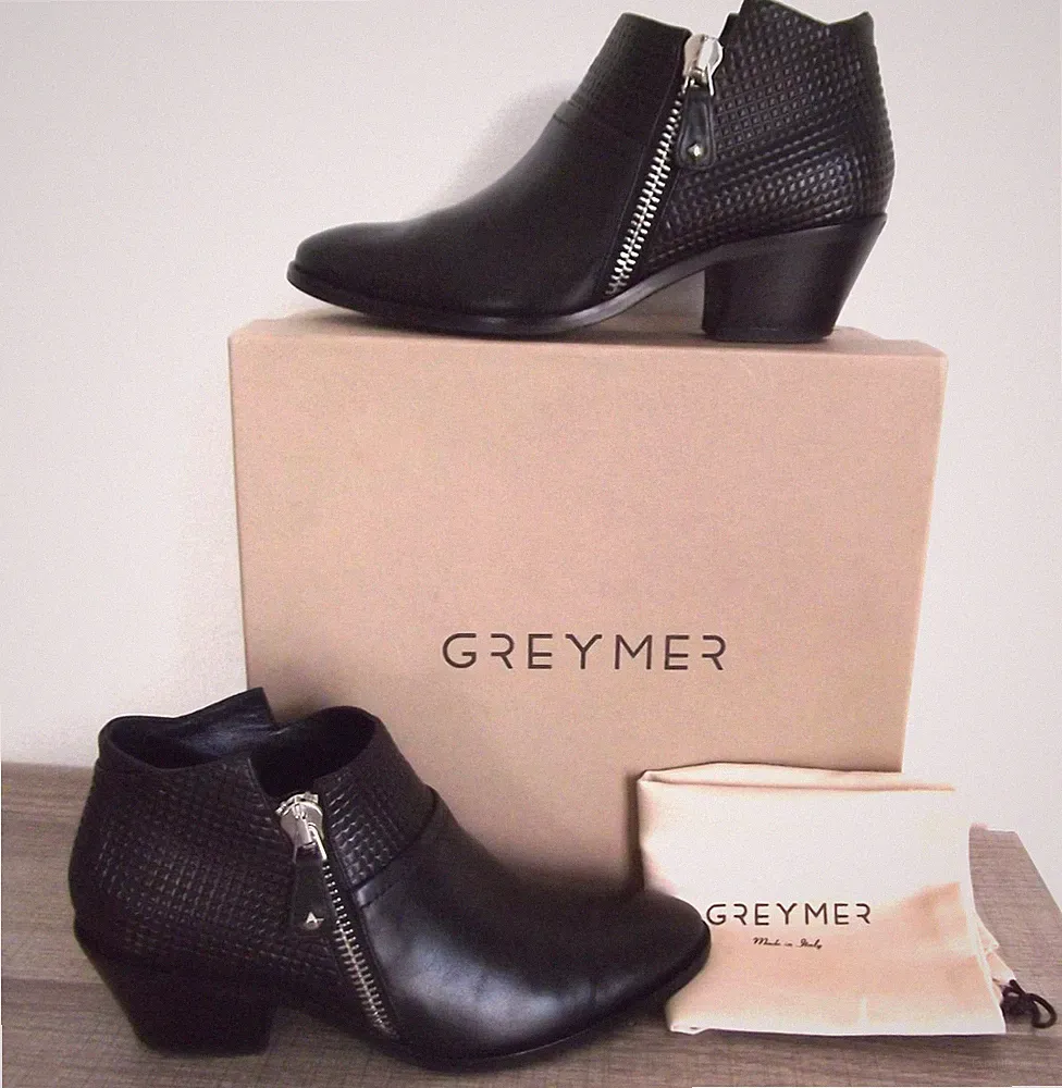 GREYMER Chelsea Stiefeletten 37 HAND Made in Italy NP:450€ ho Moma Frau Hogan