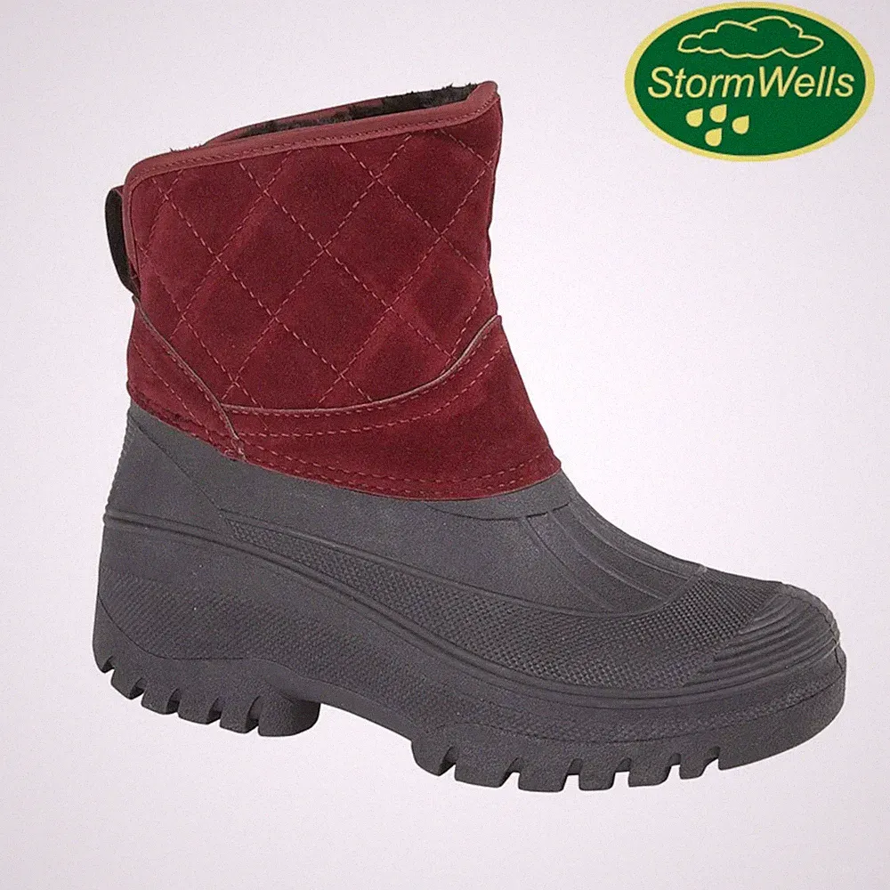 Größe 3 Stormwells W003 Rubin Thermo Fleece Wasserdichte Schneestiefel Muckboots