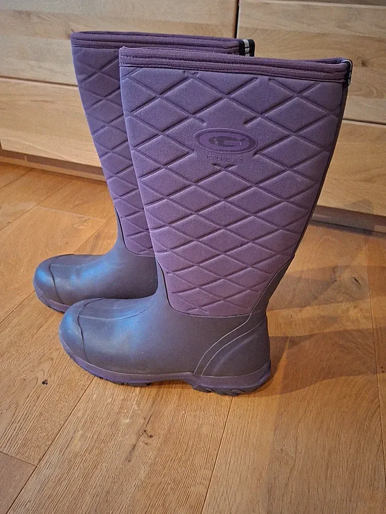 Grub's Stiefel Iceline Heather 8,5 42 Lila Winter Thermo Schuhe