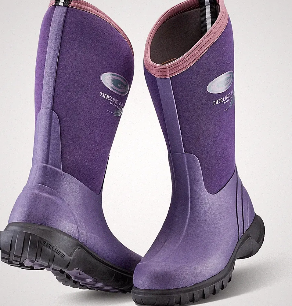 Grubs Damen Gummistiefel Tideline Wellies Purple