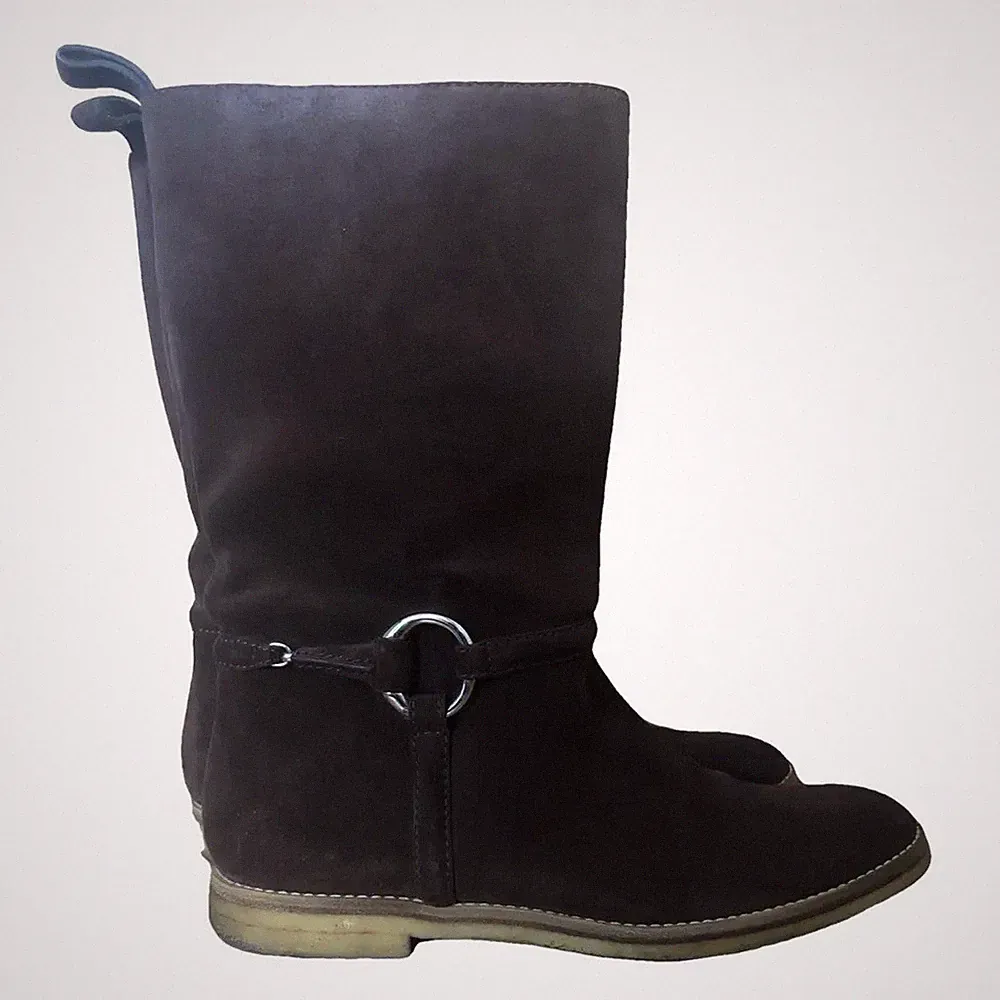 Gucci Stiefel Stiefeletten Gr 37 in Braun #257884