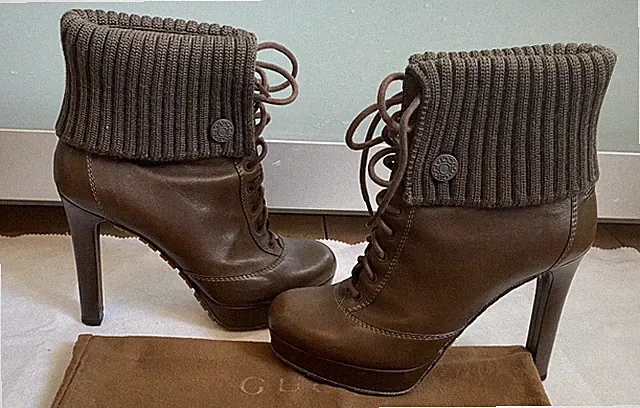 Gucci Stiefeletten Ankleboots 37
