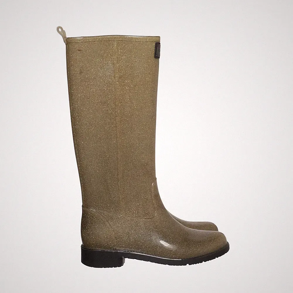 Guess, Gummistiefel, Größe: 38, Gold, Damen #eIb