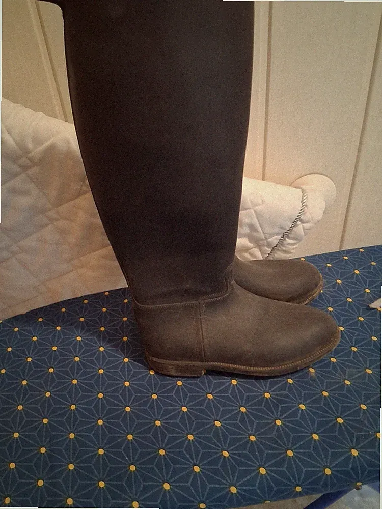 Gummireitstiefel Größe 36 guter Zustand Hobby Reitbedarf Stiefel