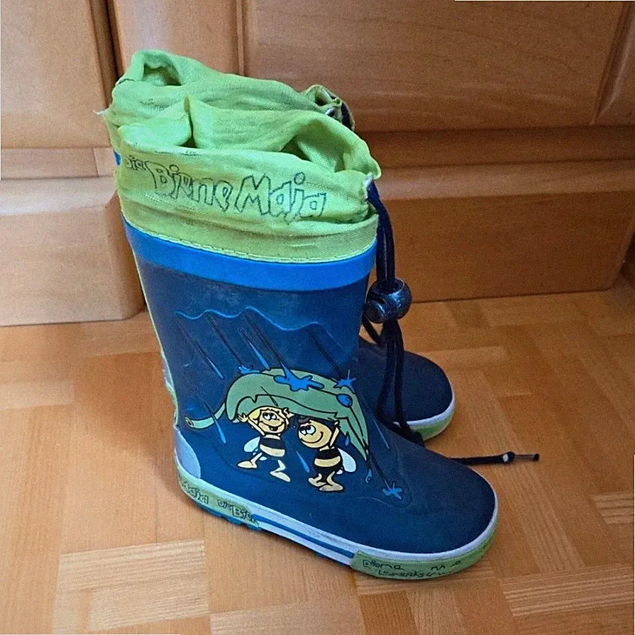 Gummistiefel 23 baby kleinkind kind biene maja blau grün