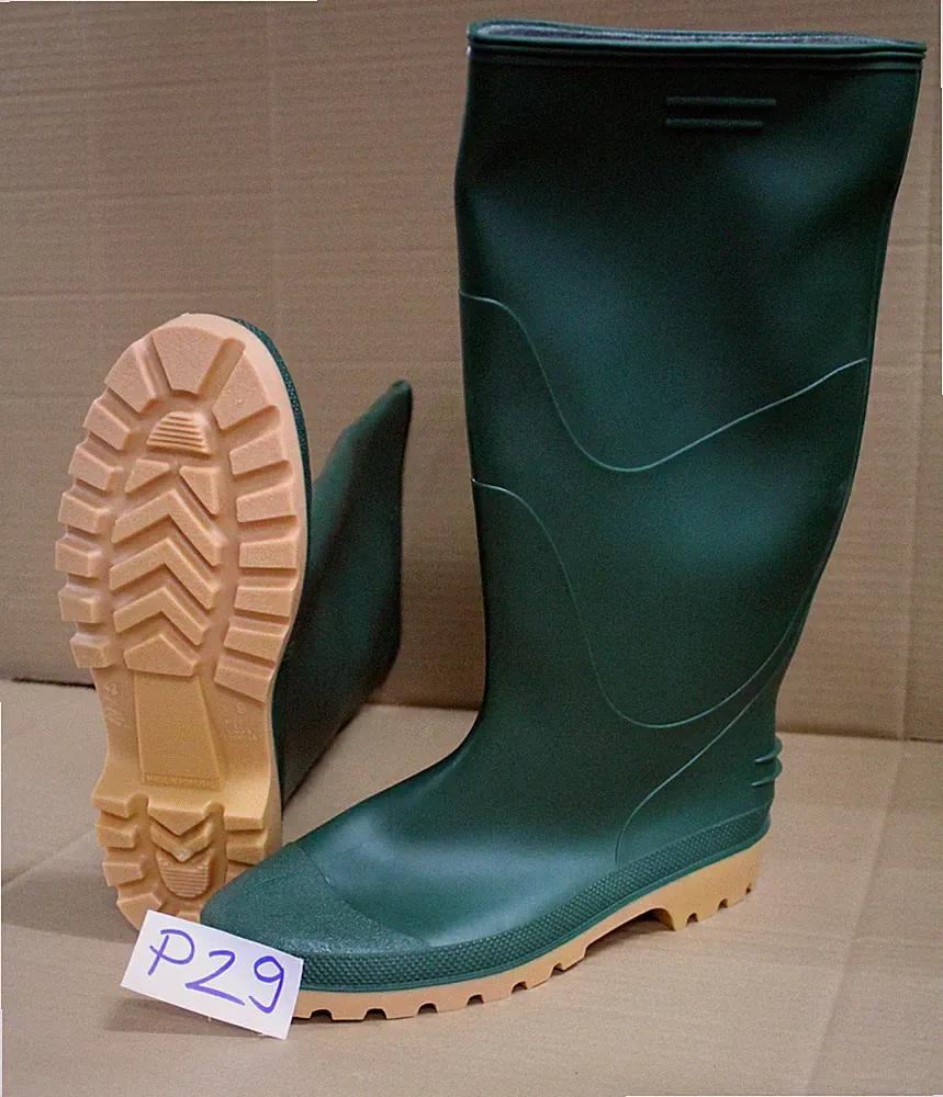 Gummistiefel Arbeitsstiefel Regenstiefel Garten stiefel Gr 43 45 Grün