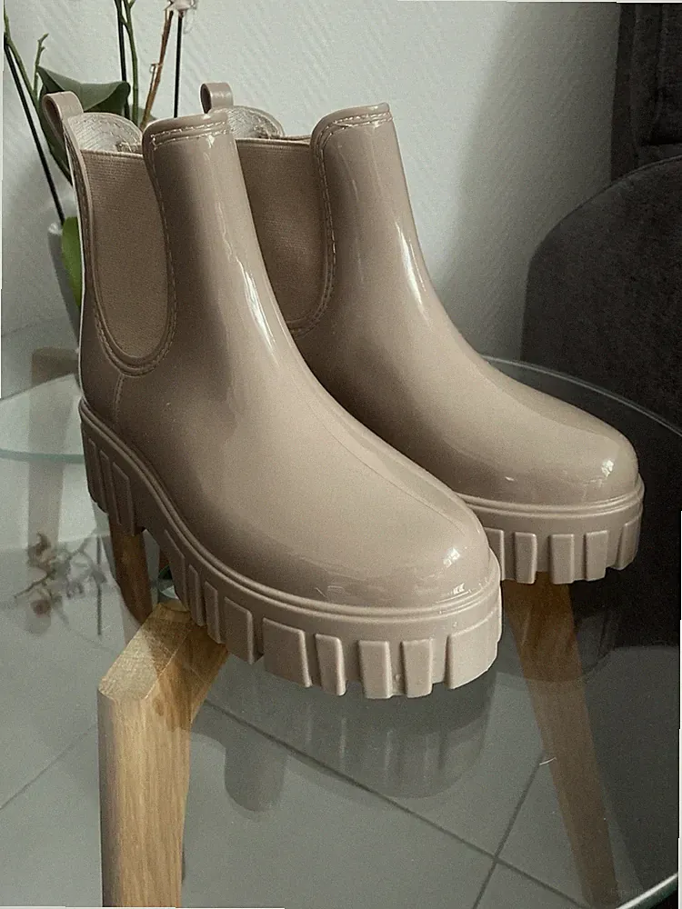 Gummistiefel chelsea Boots Gr. 36 37 Neu w.