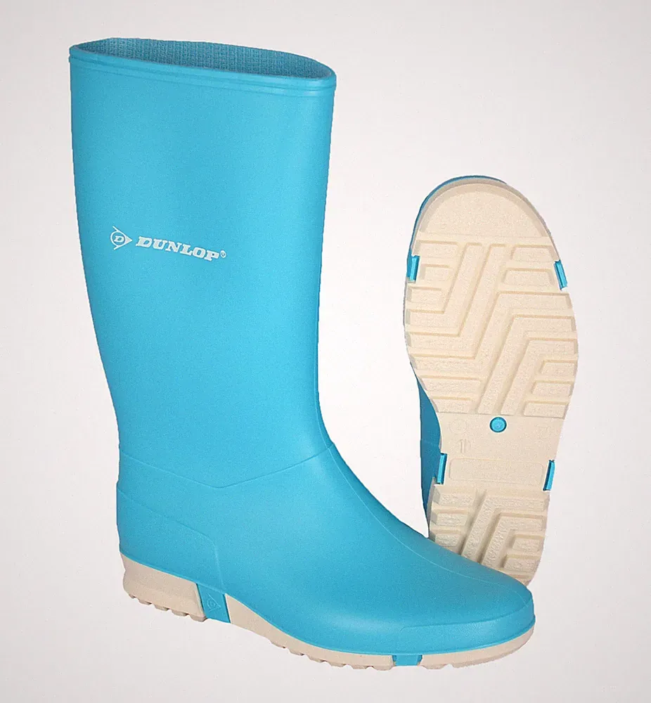 Gummistiefel Damen Dunlop Sport Regenstiefel ozean 36, 37, 38, 39, 40, 41, 42