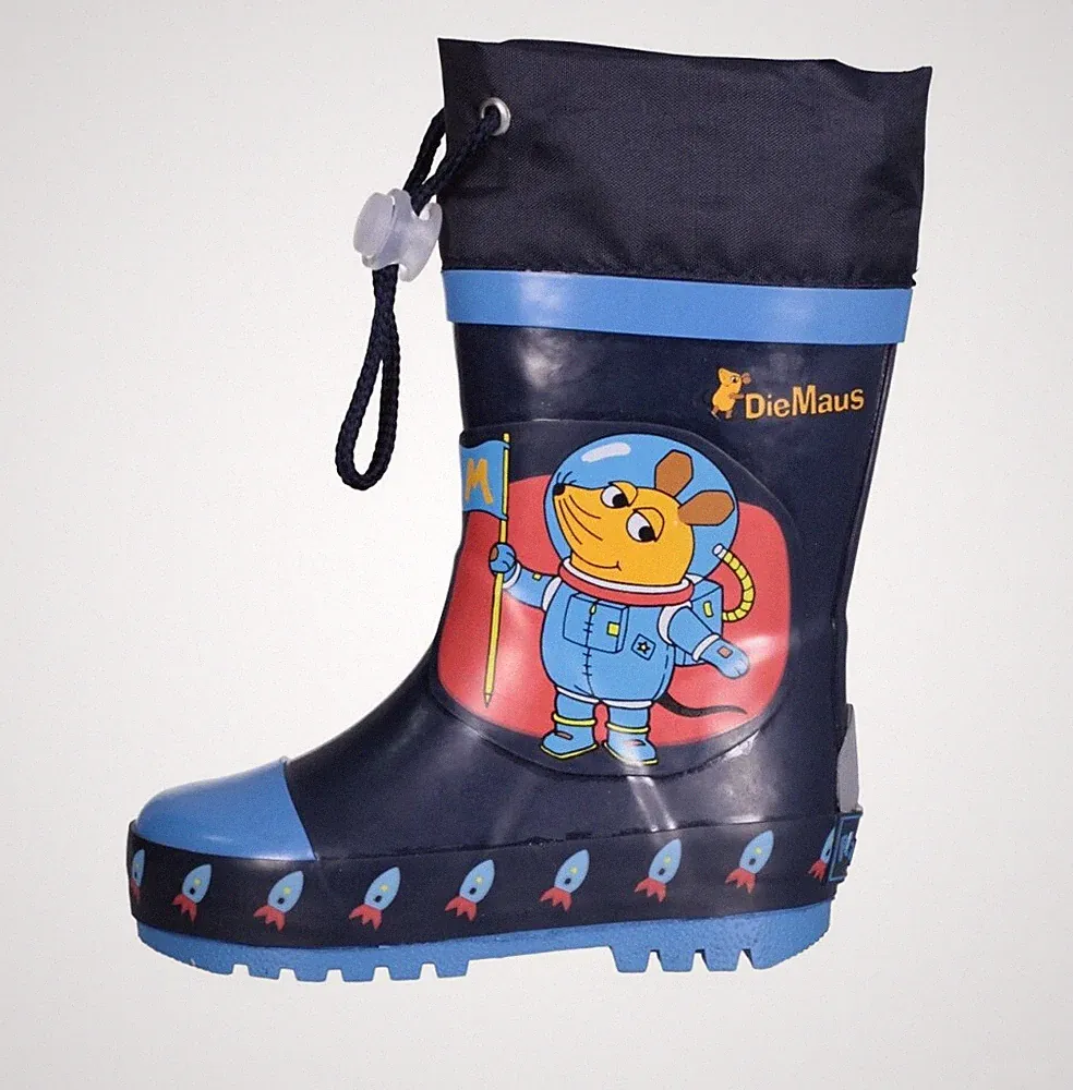 Gummistiefel die Maus Weltraum