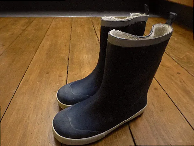 Gummistiefel - dunkelblau - Größe 36 - gefüttert