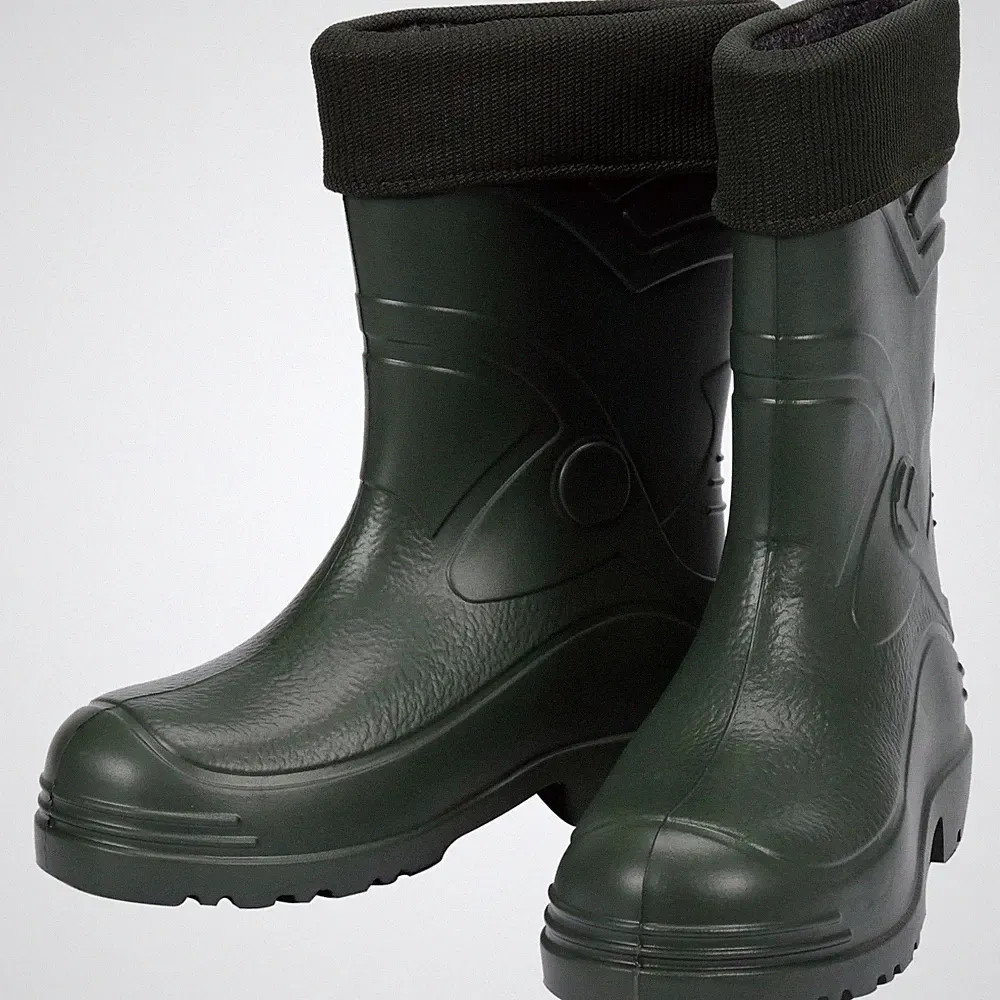 Gummistiefel EVA-Kunststoff Gefüttert 47 Gelb Für Garten Landwirtschaft Schuhe
