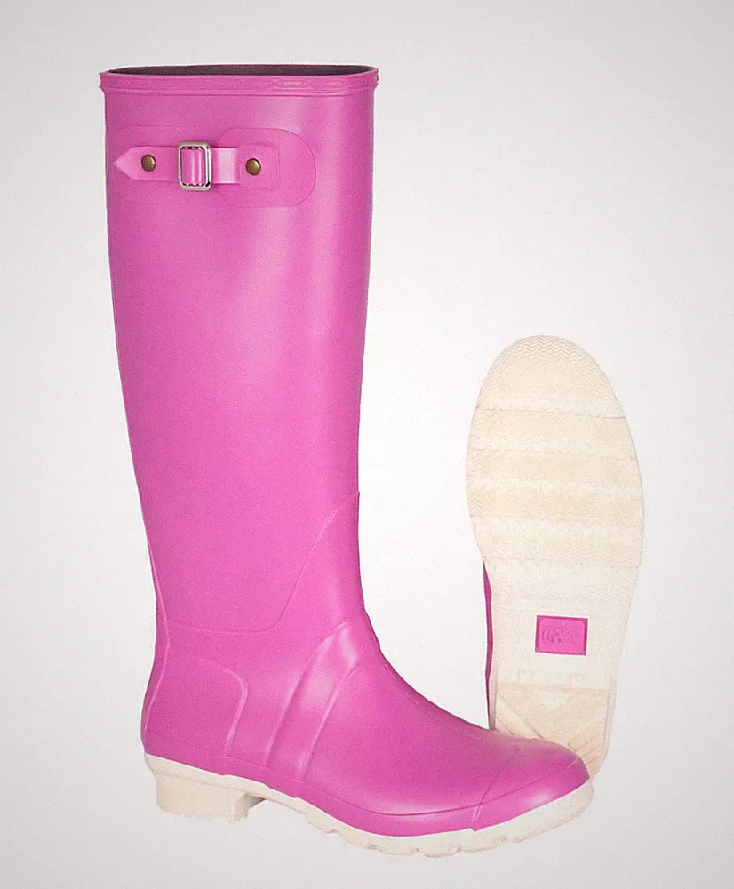 Gummistiefel G&G Lampo Damen fuchsia-weis Größe 36 / 37 / 38 / 39