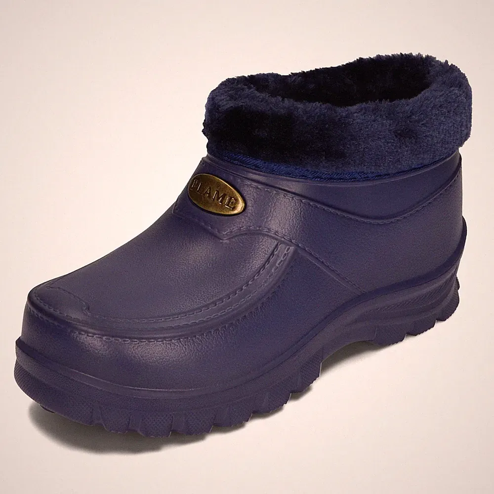 Gummistiefel Gefüttert Herren Gummistiefel Gefüttert Damen EVA Stiefel Warme...