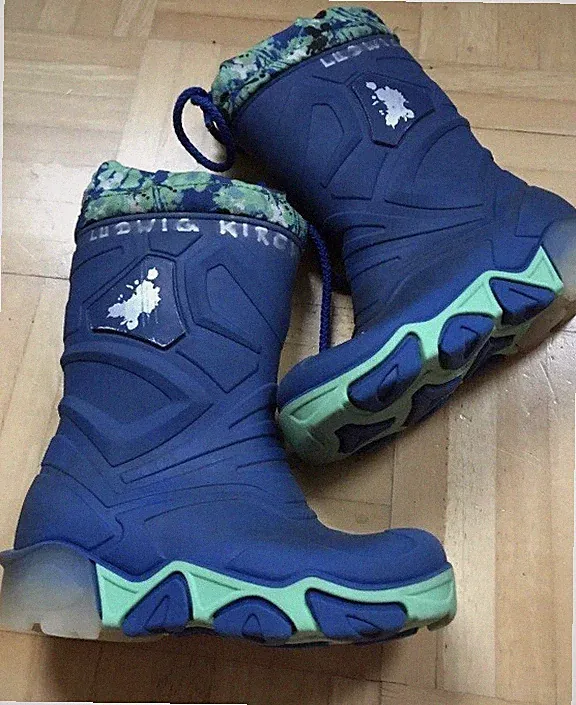 Gummistiefel Gr. 22 Junge 👦 Baby 👶 🍼 Blinkfunktion 💥