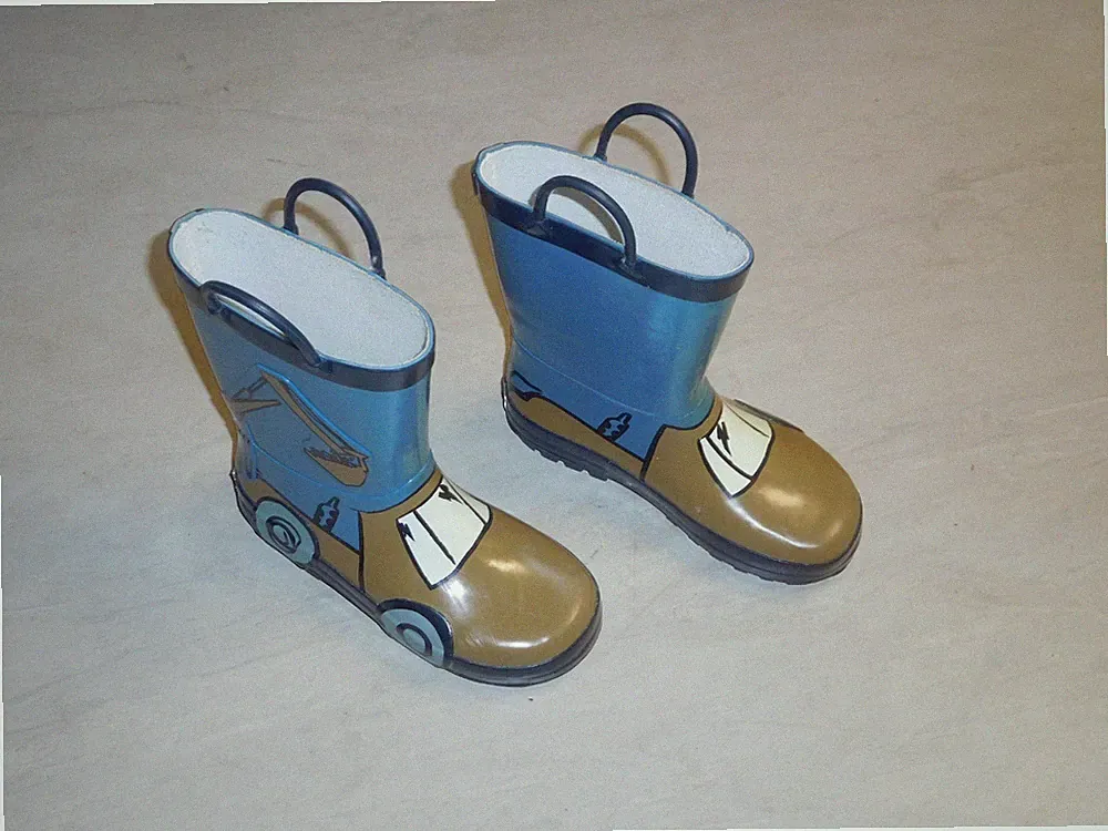 Gummistiefel Gr. 30 Schuhe Stiefel ungefüttert Bagger