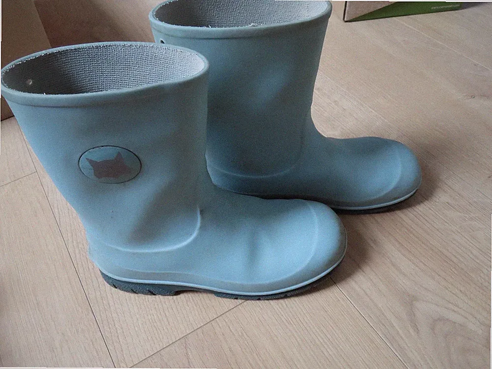 Gummistiefel Gr. 32/33 Tchibo Hellblau