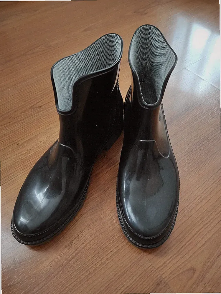 Gummistiefel Gr. 39, schwarz, bequem