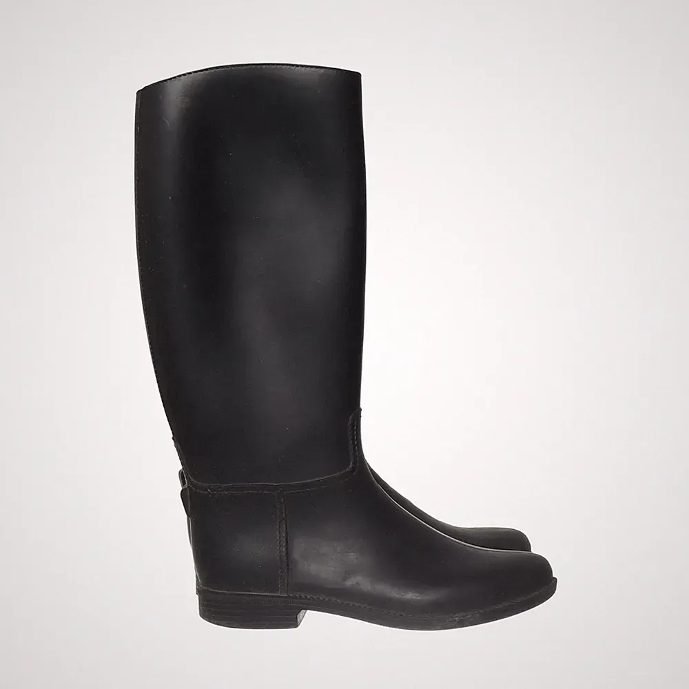 Gummistiefel, Größe: 34, Schwarz, Damen #BsQ