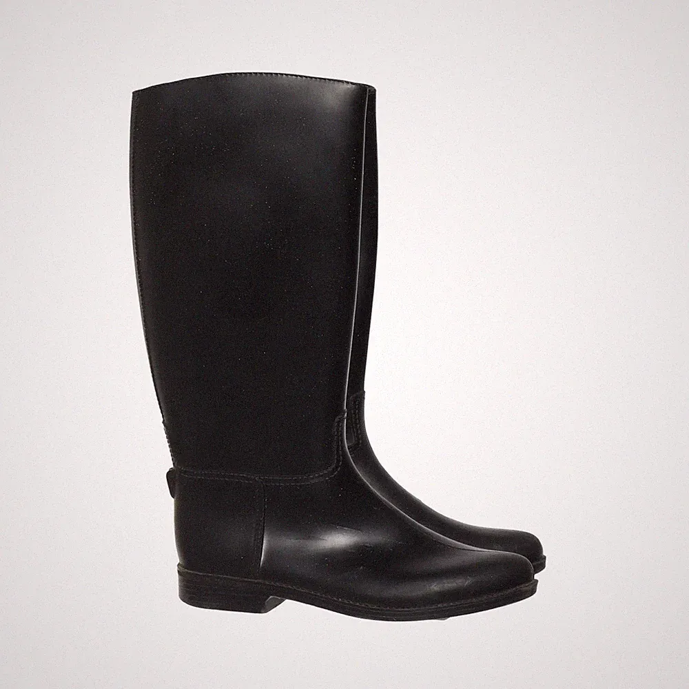 Gummistiefel, Größe: 34, Schwarz, Damen #Kc6
