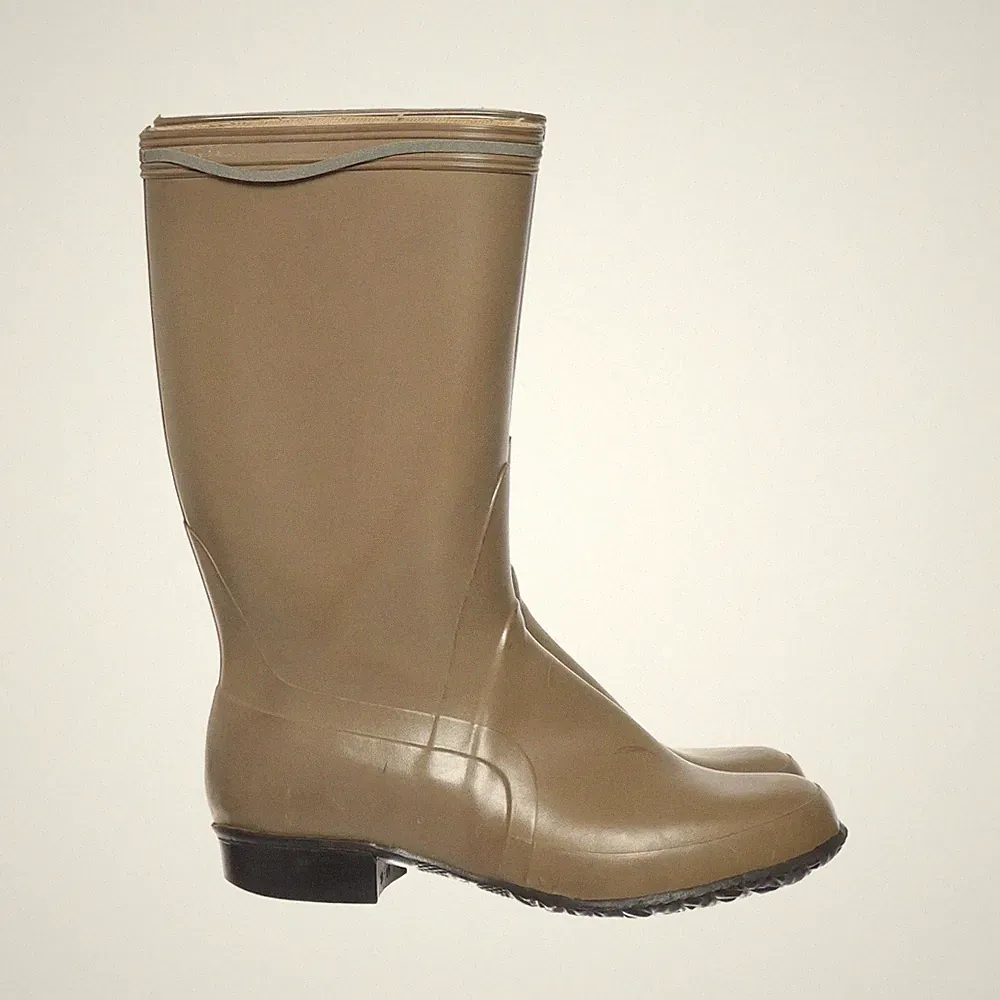 Gummistiefel, Größe: 35, Beige, Damen #H0D