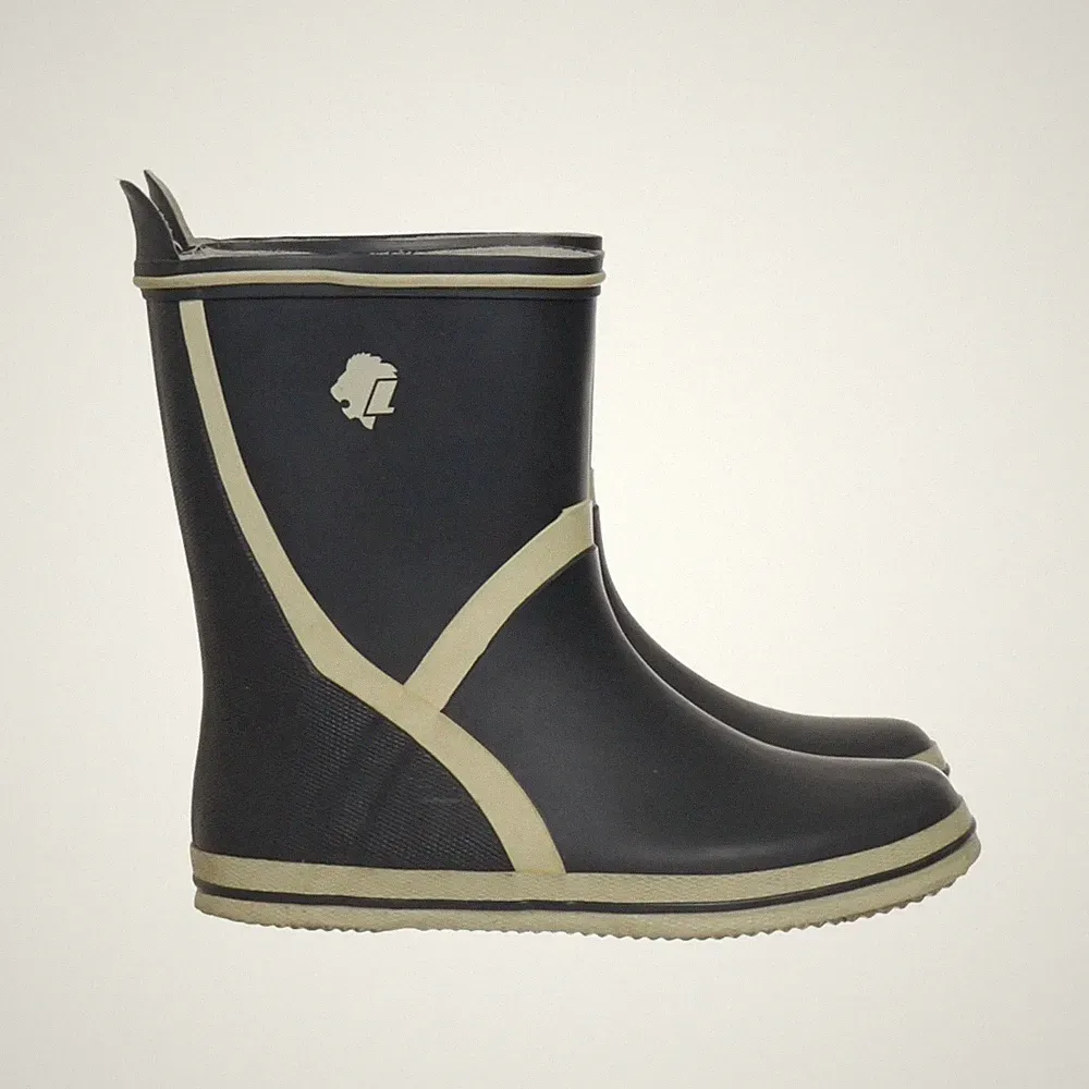 Gummistiefel, Größe: 37, Blau/Beige, Damen #kP0