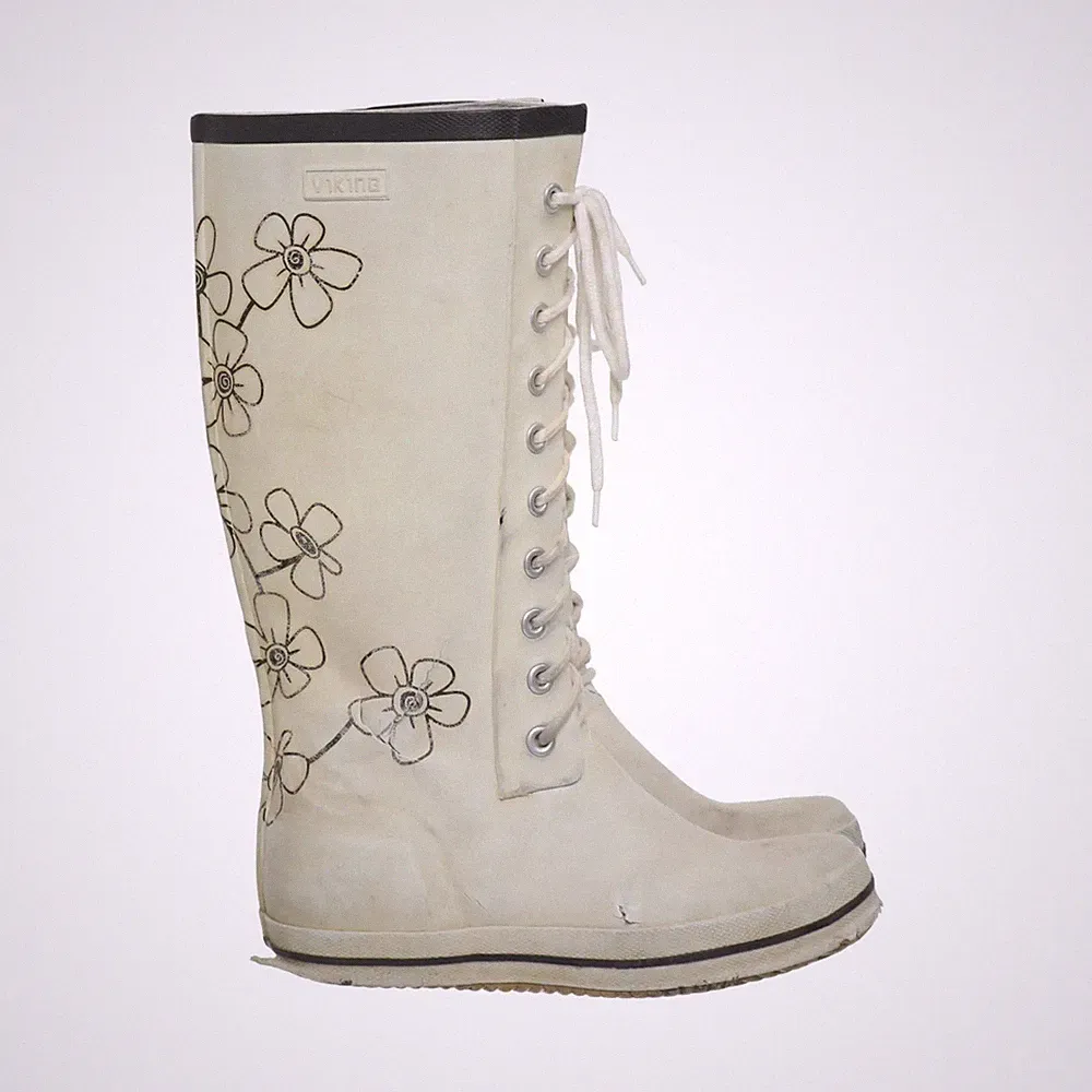 Gummistiefel, Größe: 39, Beige, Damen #qQb