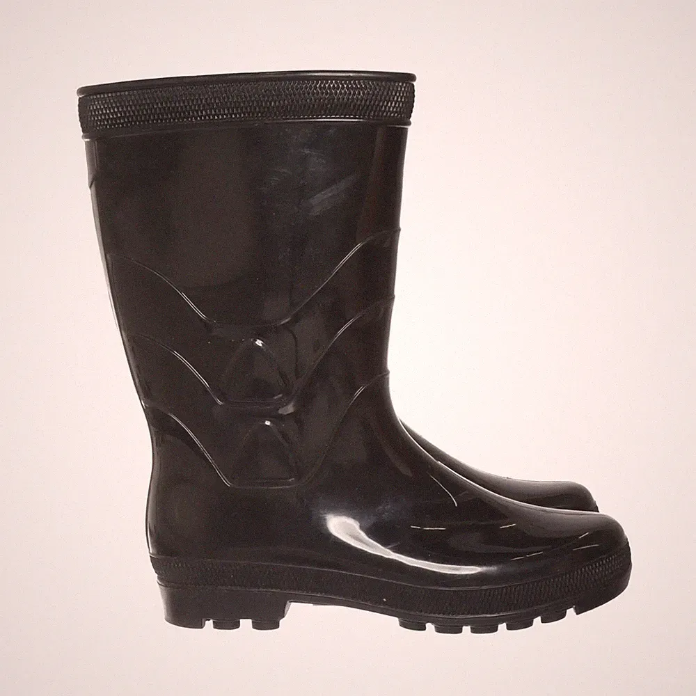 Gummistiefel, Größe: 43, Schwarz, Damen #pqA