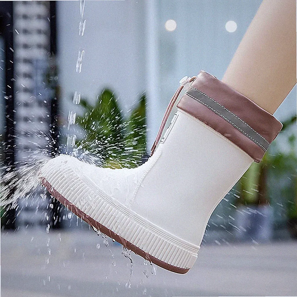 Gummistiefel Gummistiefel zum Reinschlüpfen Leicht zu tragen Stabil