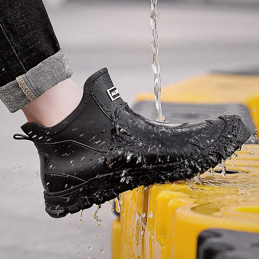 Schwarz Gartenstiefel