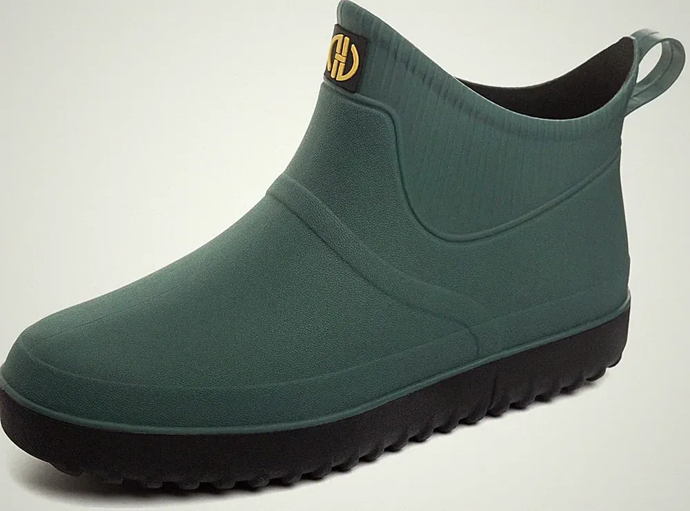 Gummistiefel Herren Kurz Kurzschaft Regenstiefel Damen Wasserdicht Gummistief...