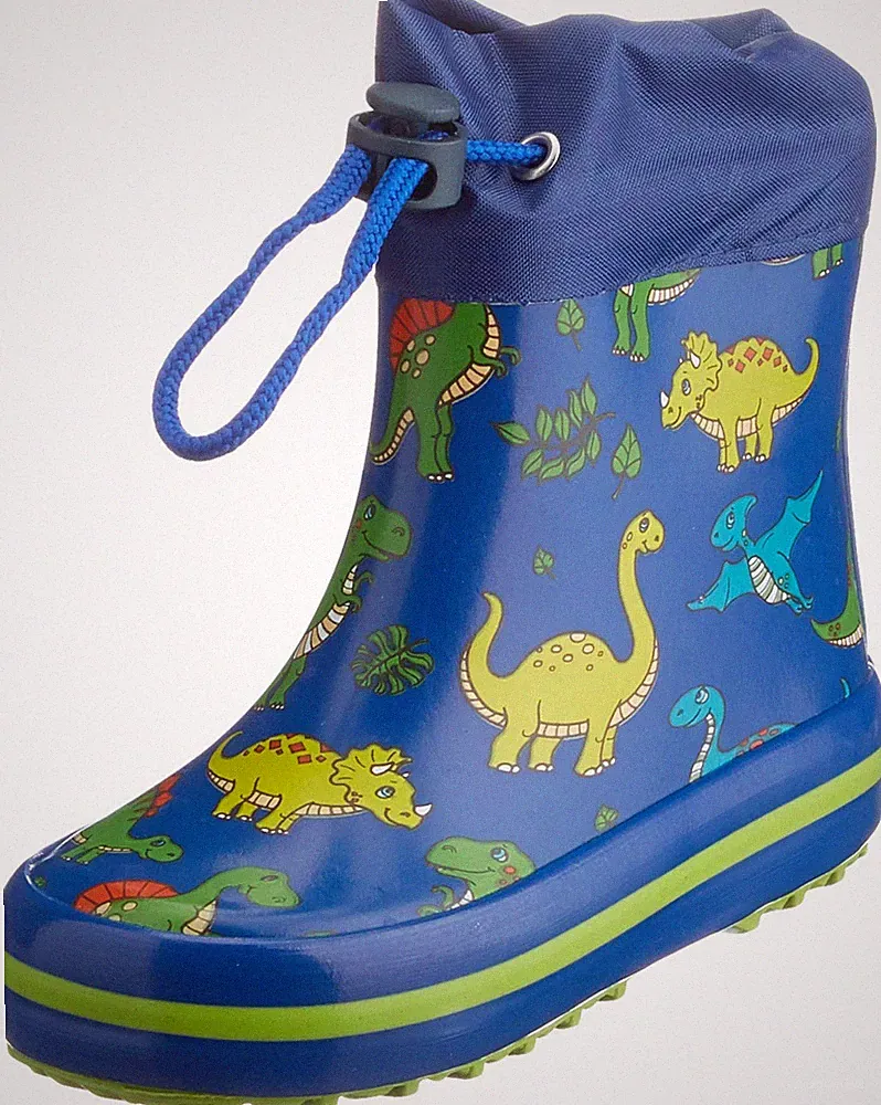 Gummistiefel Jungen Beck Mini Dino, Blau, Größe 25 EU, Regenstiefel