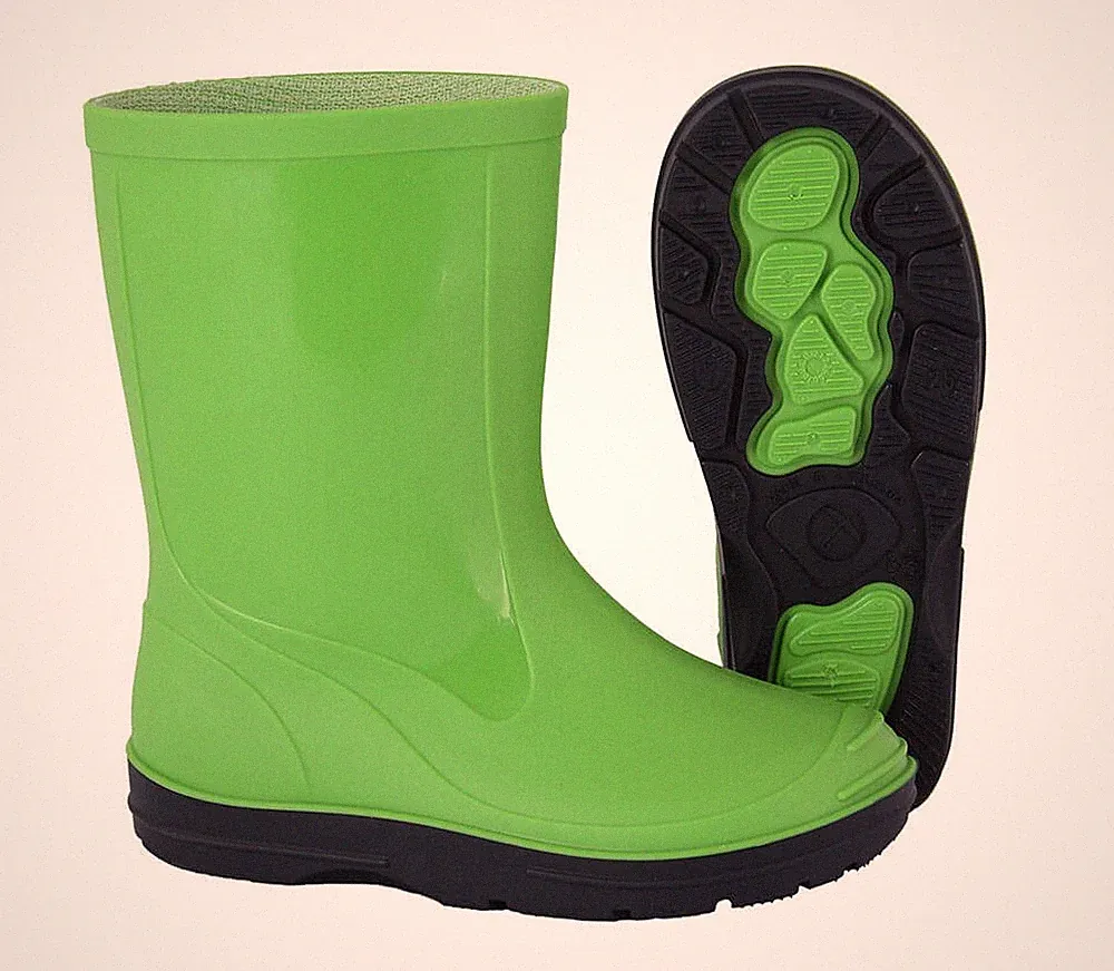 Gummistiefel Kinder, Basic, PVC, apfelgrün, Größe 21 - Größe 35, Größe 39
