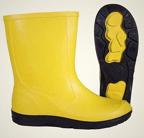 Gummistiefel Kinder, Basic, PVC, gelb, Größe 21 - Größe 35