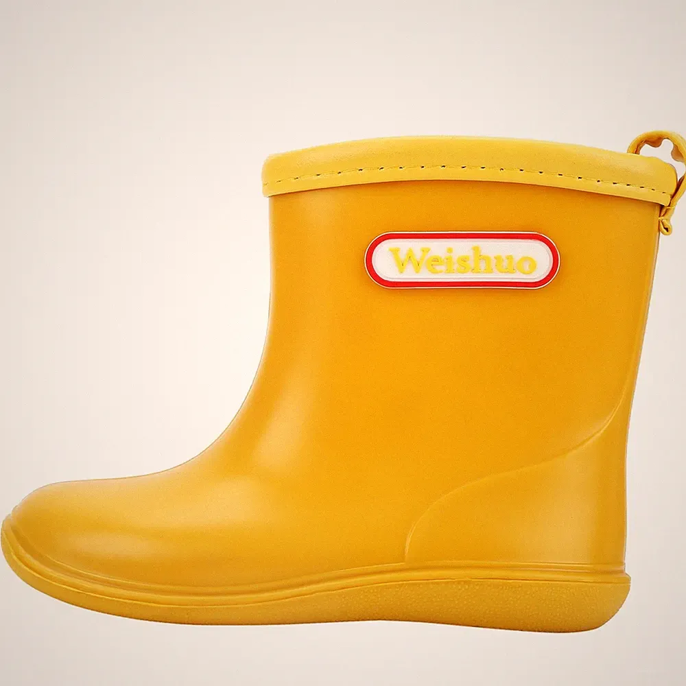 Gummistiefel Kinder für Jungen Mädchen Wasserdichte Rutschfeste Weiche PVC Re...