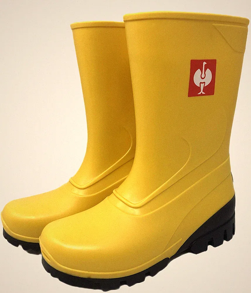 Gummistiefel Kinder gelb Strauß