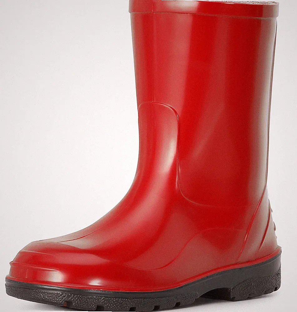 Gummistiefel Kinder Hohe wasserdichte Regenstiefel für Jungen und Mädchen LA9...