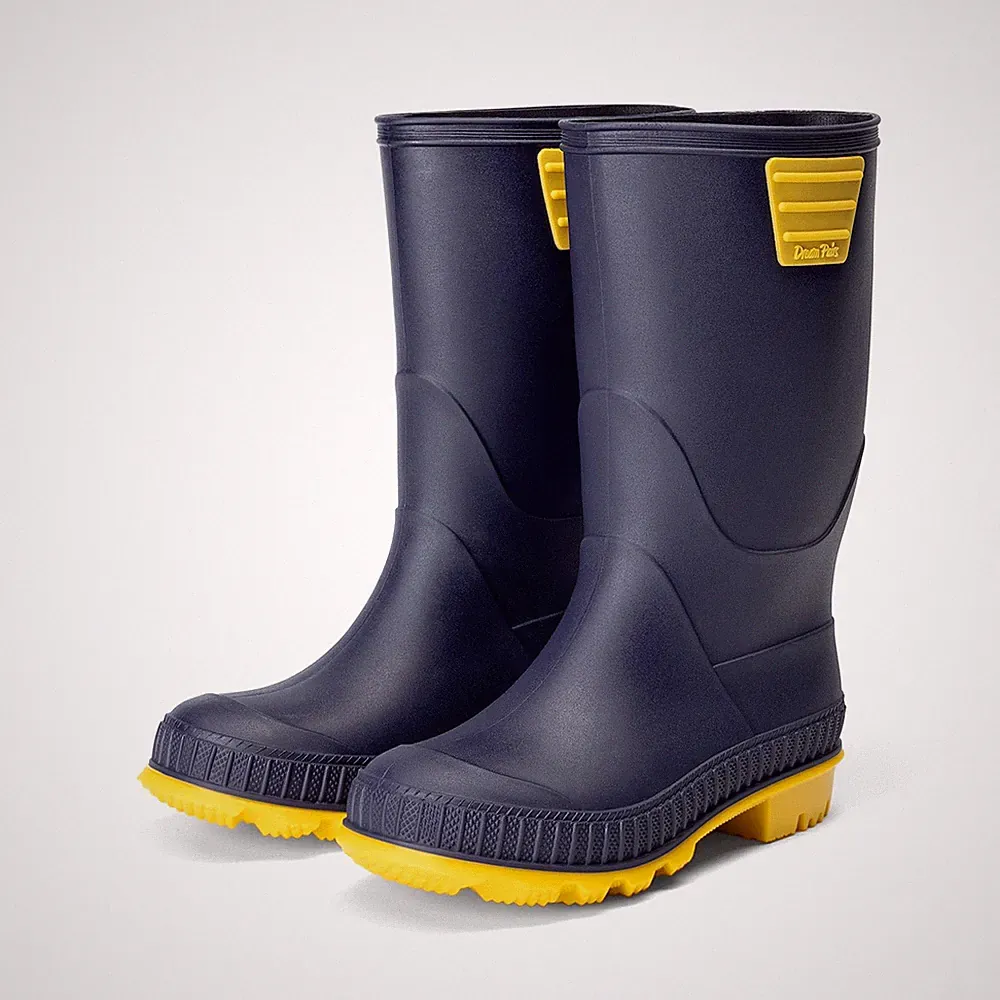 Gummistiefel Kinder rutschfeste Sohle Leicht Und Einfach Verschleißfest Junge...